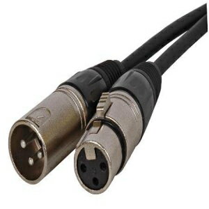 Stellar Labs 555-119043ピンDMXケーブル-30フィート Stellar Labs 555-11904 Three Pin DMX Cable - 30'