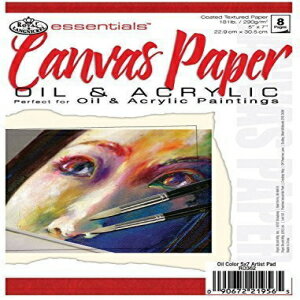 Essentials LoX A[eBXg y[p[ pbh 5 C` x 7 C` - 6  (3 pbN) Essentials Canvas Artist Paper Pad 5