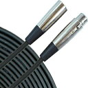 ミュージシャンのギア標準XLRマイクケーブル20フィートブラック Musician's Gear Standard XLR Microphone Cable 20 ft. Black