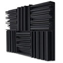TroyStudio X^WIztH[plA12 X 12 X 2 C` 6 pbNALшzށAIȍa\ztH[Ax 3D ǃpl TroyStudio Acoustic Studio Absorption Foam Panel, 12 X 12 X 2 inches Pack of 6, Br