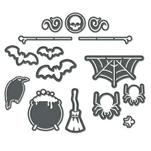 Plata  CXeV nEBp - nEB̉Op̕sCȃfUC 15 pbN : JXAREA劘AقAWȂ̃fUC Plata Chalkboards Magnetic Stencils for Halloween- Pack of 15 Spooky Designs for