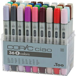 コピックCMI36Eチャオマーカーセット36カラーセットE Copic CMI36E Ciao Marker Set 36 Color Set E