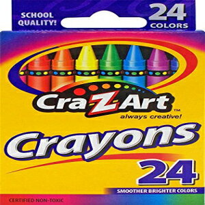 CRA-Z-Art クレヨン 24 個 (6 パック) CRA-Z-Art Crayons, 24 Count (6 Pack)