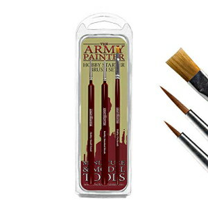 The Army Painter Hobby スターター ブラシ セット (3) The Army Painter Hobby Starter Brush Set (3)