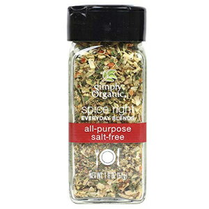 Simply Organic Spice Right Everyday Blends All-Purpose Salt-Free, Certified Organic | 1.8 oz