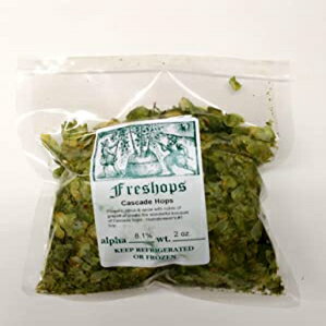 カスケードホップフラワー ビール醸造用56.7g袋 Grape and Granary Cascade Hop Flower- 2 oz Bag for Beer Brewing