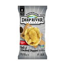 Deep River Snacks \g&NbNhybp[Pg|eg`bvXA2IX (24pbN) Deep River Snacks Salt & Cracked Pepper Kettle Cooked Potato Chips, 2 Ounce (Pack of 24)