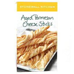 Stonewall Kitchen 熟成パルメザンチーズスティック、4オンス箱 Stonewall Kitchen Aged Parmesan Cheese Sticks, 4 Ounce Box