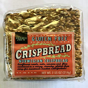 トレーダージョーズ グルテン フィー ノルウェー クリスプブレッド 7.55 オンス (2 パック) Trader Joe's Gluten Fee Norwegian Crispbread 7.55 Oz (2 pack)