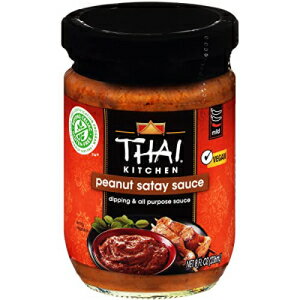 楽天GlomarketThai Kitchen グルテンフリー ピーナッツサテーソース、8液量オンス Thai Kitchen Gluten Free Peanut Satay Sauce, 8 fl oz