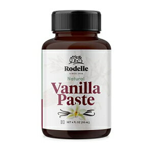 Rodelle y[XgAojA4 tʃIX (1 pbN) Rodelle Paste, Vanilla, 4 Fl Oz (Pack of 1)