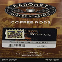 Baronet Coffee Egg Nog コーヒーポッド 54 個 Baronet Coffee Egg Nog Coffee Pods, 54 Count