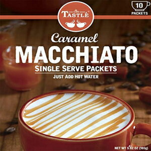 10 カウント (1 個パック) カフェ タストレ シングルサーブ キャラメル マキアート コーヒー 10 カウント 10 Count (Pack of 1), Cafe Tastlé Single Serve Caramel Macchiato Coffee, 10 Count