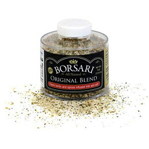 Borsari オリジナル 味付け塩ブレンド - ハーブとスパイスを使用したグルメ調味料 - 料理用の天然調味料 (オリジナル 4 オンス (1 パック)) Borsari Original Seasoned Salt Blend - Gourmet Seasonings With Herbs and Spices - All Natural