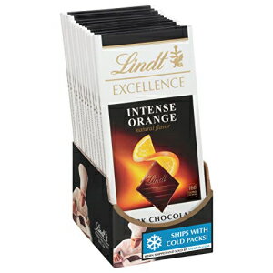 Lindt Excellence オレンジ ダーク チョコレート バー 3.5 オンス 12 パック Lindt Excellence Orange Dark Chocolate Bar, 3.5 oz, 12 Pack