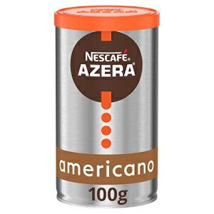 ネスカフェ アゼラ アメリカーノ インスタントコーヒー、100 g、6本パック Nescafé Azera Americano Instant Coffee, 100 g, Pack of 6