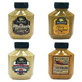 *** We ship internationally, so do not use a package forwarding service. We cannot ship to a package forwarding company address because of the Japanese customs regulation. If it is shipped and customs office does not let the package go, we do not make a refund. ■ 名称 Boar's Head Deli Condiment 4-Pack Bundle Variety Gift Set, Chipotle Gourmaise, Honey Mustard, Deli Mustard, Pub Style Horseradish, Gluten Free ■ 内容量 商品名に記載 ■ 原材料 別途ラベルに記載(英文) ■ 賞味期限 別途ラベルに記載(月/日/年順番) ■ 保存方法 高温多湿の場所を避けて保存してください。 ■ 発送元 アメリカ ■ 原産国名 商品表面に記載 ■ 輸入者 UNI International Inc. 100 Galway pl Teaneck NJ USA+1 2016033663 ■ 広告文責 UNI International Inc. 100 Galway pl Teaneck NJ USA NJ USA+1 2016033663 【注意事項】 *** 特に注意してください。 *** ・個人ではない法人・団体名義での購入はできません。この場合税関で滅却されてもお客様負担になりますので御了承願います。 ・お名前にカタカナが入っている場合法人である可能性が高いため当店システムから自動保留します。カタカナで記載が必要な場合はカタカナ変わりローマ字で記載してください。 ・お名前またはご住所が法人・団体名義（XX株式会社等）、商店名などを含めている場合、または電話番号が個人のものではない場合、税関から法人名義でみなされますのでご注意ください。 ・転送サービス会社への発送もできません。この場合税関で滅却されてもお客様負担になりますので御了承願います。 *** ・注文後品切れや価格変動でキャンセルされる場合がございますので予めご了承願います。 ・当店でご購入された商品は、原則として、「個人輸入」としての取り扱いになり、すべてニュージャージからお客様のもとへ直送されます。 ・ご注文後、30営業日以内(通常2~3週間)に配送手続きをいたします。配送作業完了後、2週間程度でのお届けとなります。 ・まれに商品入荷状況や国際情勢、運送、通関事情により、お届けが2ヶ月までかかる場合がありますのでお急ぎの場合は注文をお控えください。 ・個人輸入される商品は、すべてご注文者自身の「個人使用・個人消費」が前提となりますので、ご注文された商品を第三者へ譲渡・転売することは法律で禁止されております。 ・関税・消費税が課税される場合があります。詳細はこちらをご確認下さい。 ・食品の場合、パッケージのアップデートが頻繁であり、商品写真と実際のパッケージが異なる場合があります。パッケージ外観の違いの理由では、返品・交換が不可能ですので、予めご了承ください。 ・アメリカの場合、Best By日付はExpiry Date（賞味期限）とは異なり、Best By日付以降も安全に摂取ができます。 ・電気製品購入時の注意点：1)アメリカと日本の電圧差で電力消費が高い加熱機器類は変圧器が必要な場合があります。変圧器の購入は別途費用が掛かります。日本の電圧がもう低いのでそのまま使用しても発熱の危険はありませんが加熱に時間がもう少しかかる可能性があります。2)受領後30日以内の初期不良は返金または交換で対応します。その後の修理は原則的に対応が出来かねますが保証期間以内なら海外メーカーへの交渉は代行致します。（送料などの実費は別途請求）3)本商品はアメリカ内需用です。日本でのワランティーなどはできない可能性があります。また、他の日本製品と互換ができない恐れがあります。 ・当店では、ご注文から30分以上過ぎた場合、原則的にお客様都合によるキャンセルは承っておりません。PC販売説明文