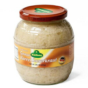 キューネ旧グンデルスハイムバレルザワークラウト（1.8ポンド） Kuehne former Gundelsheim Barrel Sauerkraut (1.8 pound)