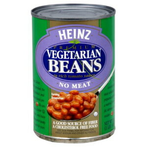 ハインツ ベジタリアン ビーン トマト ソース、16 オンス (12 個パック) Heinz Vegetarian Bean Tomato Sauce, 16-ounces (Pack of12) 1