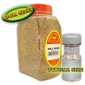 マーシャルズクリークスパイスシーズニング、ディルシード、XLサイズ、20オンス Marshalls Creek Spices Seasoning, Dill Seed, XL Size, 20 Ounce