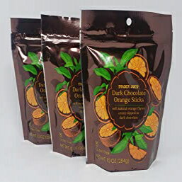 Trader Joe's Dark Chocolate Orange Sticks 10 oz (Pack of 3)