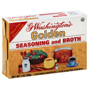 Golden、G ワシントンのシーズニングとブロス、ゴールデン、1 オンス Golden, G Washington's Seasoning and Broth, Golden, 1 Ounce