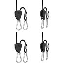 2yA1/8C`\wr[f[eB[vnK[-MA`FbgG̐郉CgtBNX`A[Xv[tfUCA8tB[gAd150|h vanleno 2 Pairs 1/8 inch Adjustable Heavy Duty Rope Hanger - Reinforced Metal