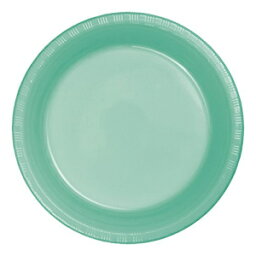 Creative Converting フレッシュミント プラスチック ランチプレート 7インチ グリーン Creative Converting Fresh Mint Plastic Lunch Plate, 7", Green