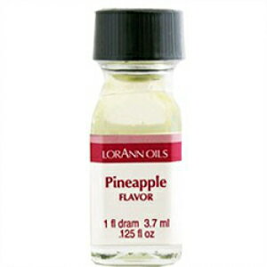 LorAnn Flavoring Oils, Pineapple Flavor, 1 Dram (Pack of 24)