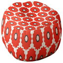 Deny Designs Holli Zollingerフロア枕、コーラルポップ Deny Designs Holli Zollinger Floor Pillow, Coral Pop