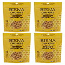 BIENA 非遺伝子組み換えローストひよこ豆スナック、ハニーロースト、5オンス (4個パック) BIENA Non-GMO Roasted Chickpea Snacks, Honey Roasted, 5 Ounce (Pack of 4)