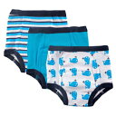 Luvable Friendsベビーコットントレーニングパンツ、シロナガスクジラ3パック、3幼児（3T） Luvable Friends Baby Cotton Training Pants, Blue Whale 3-Pack, 3 Toddler (3T)