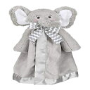 Bearington Baby Lil'Spout Snuggler、Gray Elephant Security Blanket、15インチ Bearington Collection Bearington Baby Lil' Spout Snuggler, Gray Elephant Security Blanket, 15 inches