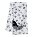 ラムズ＆アイビーミッキーマウスベビーブランケット、ホワイト Lambs & Ivy Mickey Mouse Baby Blanket, White