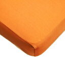 American Baby Company Supreme 100％Natural Cotton Jersey Knit Fitted Crib Sheet for Standard Crib and Toddler Mattresses、Orange、Soft Breathable、for Boys and Girls American Baby Company Supreme 100% Natural Cotton Jersey Kn