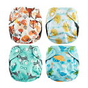 12ポンド未満の赤ちゃん4パックのママポケット新生児布おむつに感謝します Thank u Mom Pocket Newborn Cloth Diapers for Less Than 12pounds Baby 4 Pack