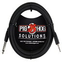 Pig Hog PX-35T4M 3.5mm TRS - 1/4 インチ モノラル楽器ケーブル、10 フィート Pig Hog PX-35T4M 3.5mm TRS to 1/4" Mono Instrument C..