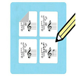 サックス運指と五線ステッカー (便利なステッカー 120 枚) 初心者や教師に最適です。 Saxophone Fingering and Staff Stickers (120 handy stickers) Great for beginners and teachers