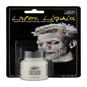 Mehron Makeup Liquid Latex（1 oz）（クリアフレッシュ） Mehron Makeup Liquid Latex (1 oz) (Clear Flesh)