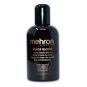 ᥤåץơ֥åɡ4.5󥹡ˡʥʥ Mehron Makeup Stage Blood (4.5 Ounce) (Dark Venous)