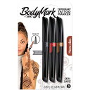 BIC BodyMark ꎞIȃ^gD[ }[J[Awi oCuAA\[g J[A3 JEg BIC BodyMark Temporary Tattoo Marker, Henna Vibes, Assorted Colors, 3-Count