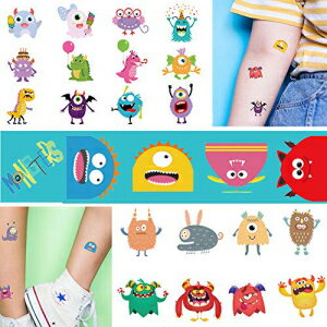 ҶΤOoopsi󥹥ΰŪ-120ʾ-ˤλҤνλҤѡƥΤΤ襤̡ϤΥƥåϹդ򶡵뤷ޤ Ooopsi Monster Temporary Tattoos for Kids - More Than 120 Tattoos - Cute Cartoon T