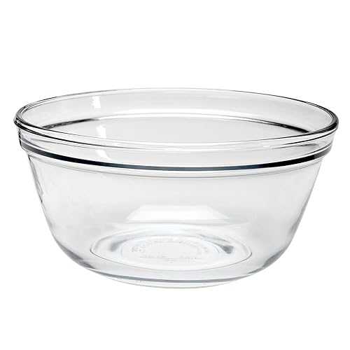 アンカーホッキングガラスミキシングボウル、4クォート Anchor Hocking Glass Mixing Bowl, 4-Quart