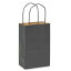 USA ⡼֥åեȻ楮եȥåץХå 15  (5.5  x 8.4  x ޥ 3.25 ) 15 USA Small Black Kraft Paper Gift Wrap Bags (5.5