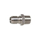 MPT付きオスステンレススチールクイックディスコネクト Homebrewers Outpost Male Stainless Steel Quick Disconnect w/MPT