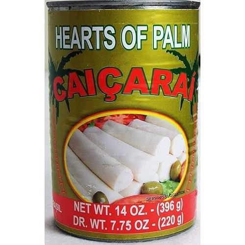 Caiçaraí - ハート オブ パーム - 13.97 オンス (01 個パック) パルミート - 396g Caiçaraí Cai ara - Hearts of Palm - 13.97 Oz (PACK OF 01) Palmito - 396g(4)