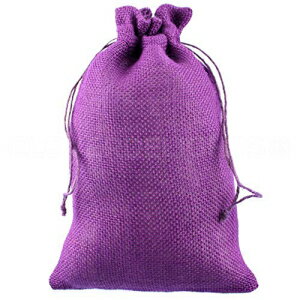 CleverDelights p[vzobO - 8C` x 12C` - 10pbN - VRW[gzВ|[`obO CleverDelights Purple Burlap Bags - 8