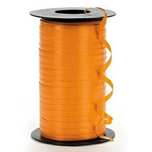 オレンジ カーリング リボン - パーティー用品 - 1 個 ORANGE CURLING RIBBON - Party Supplies - 1 Piece