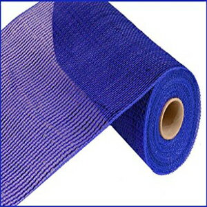 C u[ ^bN | bV [ fbNX Ch tHC 10 C` x 10 [h (30 tB[g) Royal Blue Metallic Poly Mesh Roll Deluxe Wide Foil 10 Inches x 10 Yards (30 Feet)