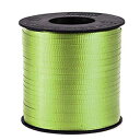 SKD Party by Forum ライムグリーンのカーリングリボンのスプール 1カウント 500ヤード SKD Party by Forum Spool of Lime Green Curling Ribbon, 1 Count, 500 Yards